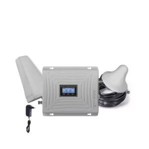 Mobile Signal Booster Gsm 4G Signal Booster Cover Large Area Tri Band Signal Boost 900 1800 2100 Cell Phone Repeater
